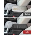 thumbnail image 3 of KBH Center Console Cover for 2015-2022 Chevy Colorado GMC Canyon, Anti-Scratch Leather Middle Console Armrest Cover for Truck Accessories Interior, Black, 3 of 7