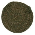 thumbnail image 1 of Colonial Mills HY69R060X060 5 ft. Hayward Striped Round Rug, Olive, 1 of 1