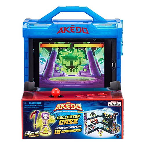 ごま油あけみ ブルー系デコケースセット Akedo - Ultimate Arcade Warriors Collector Case Mini Battling
