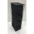 thumbnail image 1 of hometrends Metal Frame Storage Unit with 4 Paper Rope Drawers, 1 of 2