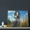 thumbnail image 3 of Picia Joyful Animated Bird Pattern Decorative Picture – Unique Wall Art, Modern Canvas Print for Trendy Interiors (Horizontal), 3 of 6
