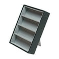 thumbnail image 2 of Sunglasses Organizer Eyeglass Storage Case Display Tray Velvet Lining for Tabletop Dresser Store Use, 2 of 9