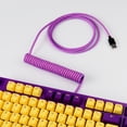 thumbnail image 5 of Durable Aviator Gx16 Braided Coiled USB C Mechanical Keyboard Cable, 5 of 5