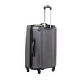 Jetstream 24inch Hardside Spinner Upright Checked Luggage, Durable ABS