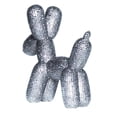 thumbnail image 2 of Interior Illusion Plus ii000347 10.5 in. Tall Rhinestone Balloon Dog Bank, Graphite & Diamond, 2 of 2