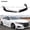 White Pearl & Glossy Black, variant on ACR Style JDM Painted Gloss Black White Pearl Front Bumper Lip Splitter Kit Compatible for 2021 2022 Honda Accord All Models(NH-883P)