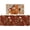 Fall-maple, variant on Fall Pumpkins Kitchen Rugs and Mats Set of 2, Farmhouse Kitchen Decor Anti-Fatigue Mats for Floor Decorations for Home, Fall Pumpkins Line Rug Washable Home 17"x27"+17"x47"