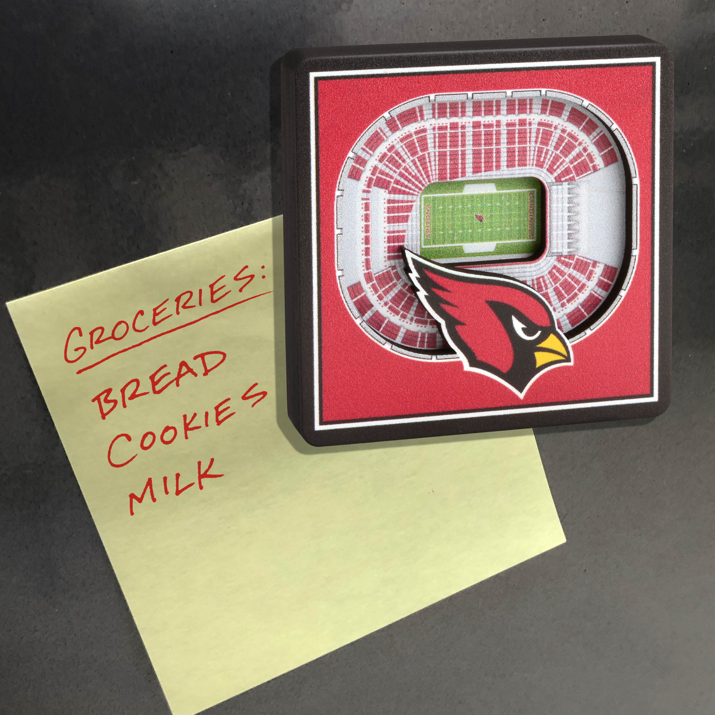 YouTheFan NFL Arizona Cardinals 3D StadiumView Magnet