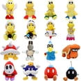 thumbnail image 2 of Peluche suave Kawaii Mario Bros Koopa Rolla Troopa Turtle Armad Dry Bones Kamek King Bob-omb Shy Guy Muñecos de peluche Regalos para niños, 2 of 5