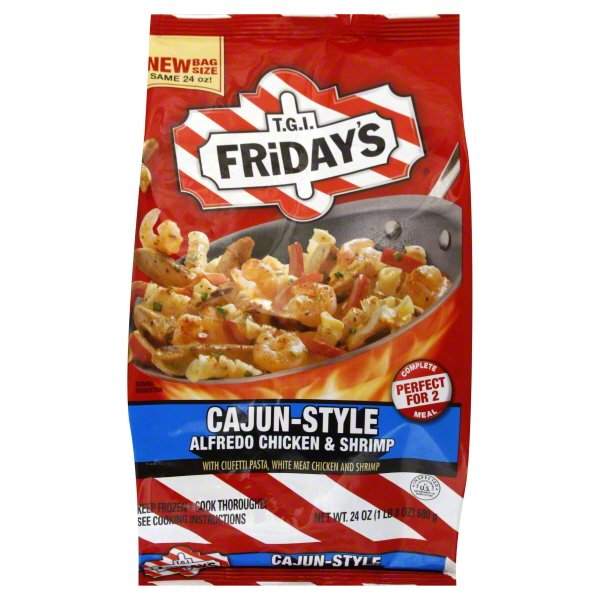 Tgif Cajun Alfredo Chicken And Shrimp Walmart Com Walmart Com