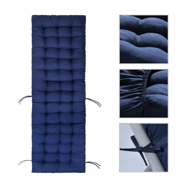 Coussins de Chaise Longue Design Mode Matelas de Patio Intérieur Lavable Coussin de Chaise Longue de Jardin Fauteuil Inclinable Coussin Mobilier de Jardin Accessoires d'Extérieur pour Voyage Vacances No.3