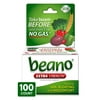 Beano Extra Strength, Gas Prevention & Digestive Enzyme Supplement, Gas Relief Tablets, 100 Count