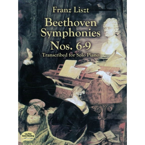 Dover Classical Piano Music Beethoven Symphonies Nos. 6-9 Transcribed for Solo Piano, (Paperback)