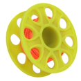 thumbnail image 3 of Plastic Finger Spool, Double Ended Hook Ergonomic Design Light Weight Fluorescent Orange Finger Spool Dive Reel  for Swimming, 3 of 8