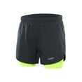 thumbnail image 3 of Shorts Deportivos Shorts de carrera Lixada 2-en-1 para hombre Secado rápido Ejercicio de entrenamien Lixada Shorts Deportivos, 3 of 7