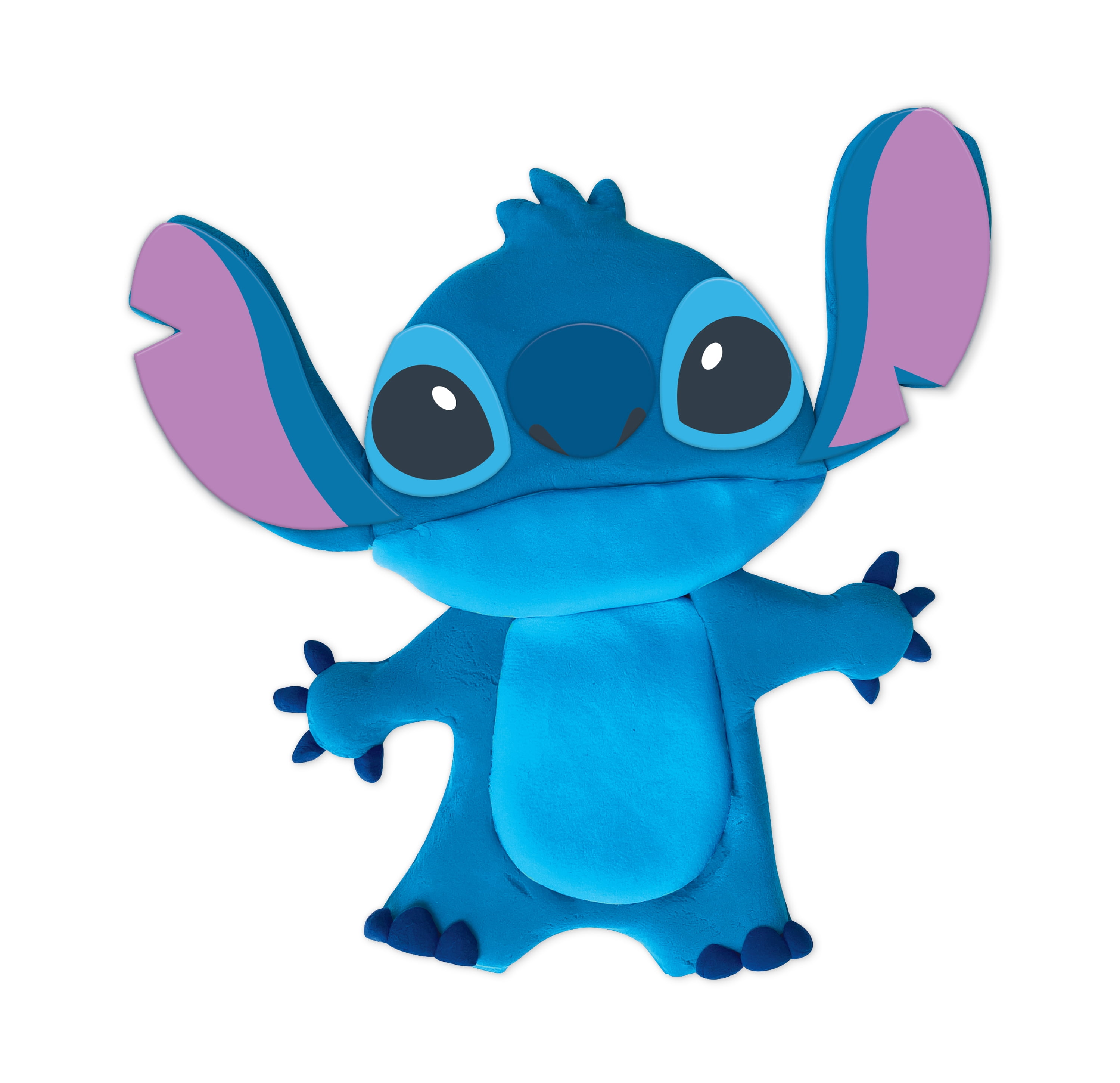 Disney Stitch Blue Create-a-Clay Character Kit, Air-Dry Modeling Clay Craft, Ages 6+