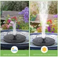 thumbnail image 3 of Fuente Solar para exteriores, dispositivo de bomba de Fuente Solar para piscina, imprescindible para verano, adecuado para estanques y jardines, 3 of 5
