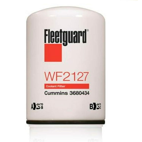 WF2127 Fleetguard Water Coolant Filter Pack of 2