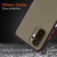 thumbnail image 4 of Cadorabo Étui pour Xiaomi Redmi Note 10 Protection d'Écran Mate Étui Rigide Antichoc TPU, 4 of 6