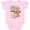 AD-Pink, variant on Easter Sloth with bunny ears- funny Boys or Girls Baby Bodysuit