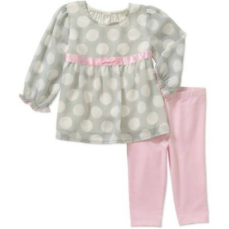 Healthtex Newborn Baby Girl Chiffon Tuni