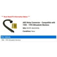 thumbnail image 2 of ABS Relay Connector - Compatible with 1985 - 1995 Mitsubishi Montero 1986 1987 1988 1989 1990 1991 1992 1993 1994, 2 of 2