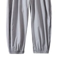 thumbnail image 4 of ZACPNCV Girls Pants Summer Elastic Waist Wide Leg Pants Lightweight Flowy Boho Beach Vacation Lounge Trousers, 4 of 4