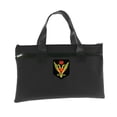 thumbnail image 1 of Scottish Rite Wings Up 33rd Degree - Black Masonic Tote Bag Crowned Double Eagle, 1 of 2