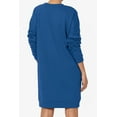 thumbnail image 2 of Haute Edition Women's Oversized Pullover Sweatshirt Dress, 2 of 3
