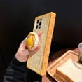 thumbnail image 3 of Case for iPhone 14 Plus Case Silicone Cute, Camera Lens Protector Design Kawaii Cartoon 3D Vintage Thick Case Protective Cover with Stand (Fried Egg, iPhone 14 Plus), 3 of 14