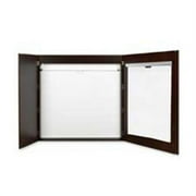 MasterVision BVCCAB01010143 Conference Cabinet Magnetic Dry Erase 48x48 in. Ebony