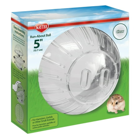 UPC: 0045125613544 | Kaytee Run-About Ball Mini Clear Bonus 5 Inches