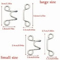 thumbnail image 5 of Adjustable Waist Tighteners for Jeans Trousers Metal Pants Button Tighteners, 5 of 19