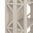 thumbnail image 7 of Homestead Farmhouse TV Stand with Bookcases in Linen White Oak - Engineered Wood, 7 of 7