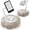 Gray, variant on CreaDream Pumpkin Tablet Pillow Stand Holder for Kindle iPad, Adjustable Phone Pillow Stand for Lap Bed with Detachable Snack Bowl, Compatible with 4.7"-13" Tablet, iPad, iPhone, Samsung Tabs, Kindle