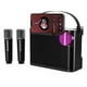 thumbnail image 1 of Potente Altavoz Portátil Inalámbrico con Bluetooth y Micrófonos Duales, Estéreo de Alta Fidelidad, para Karaoke en Fiestas Familiares, con Subwoofer y Soporte para Teléfono Móvil., 1 of 5