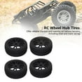 thumbnail image 3 of RC Tires, Versatile Wear Resistant RC Wheel Rim Tires  for 1/8 RC Car, 3 of 7
