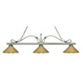 thumbnail image 1 of Z-Lite Melrose 3 Light Billiard Light in Antique Silver, 1 of 1