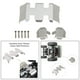 thumbnail image 1 of Placa de protección de deslizamiento Baoblaze del chasis Para Axial SCX24 90081 1:24 Scale RC Crawler, 1 of 8