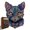 Black Cat Puzzle Piggy Bank Model L, variant on High-Precision 3D Wooden Engineering Puzzle Art: Intricate Feline Head Silhouette with 100+ Laser-Cut Pieces, Durable Multi-Layered Wood Art for Hobbyists, Small