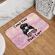 thumbnail image 5 of Alfombra de baño súper suave y antideslizante con el logotipo de Camp Hair Don't Care para baño, cocina, dormitorio, hogar, 15,75 x 23,62 pulgadas, 5 of 6