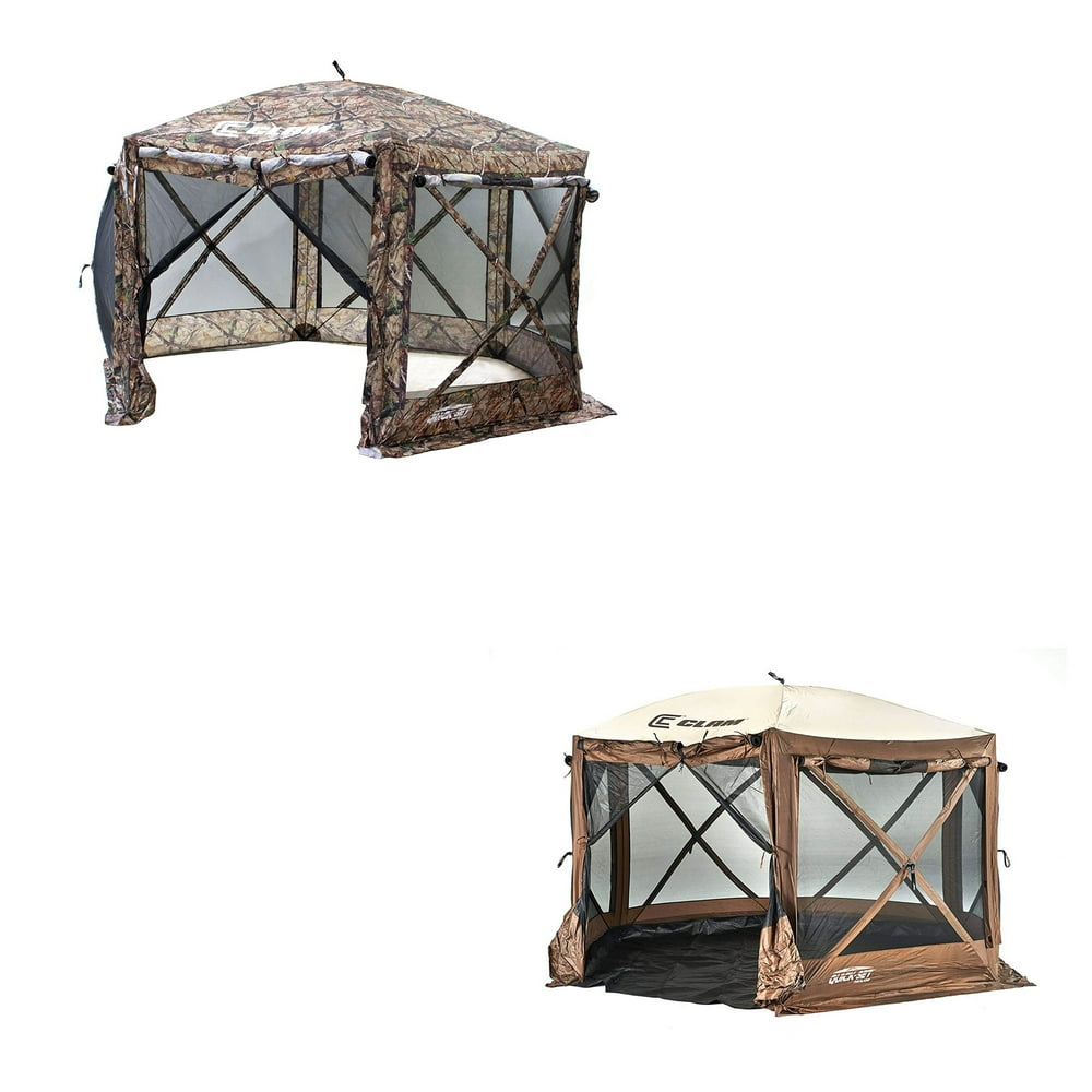 Clam Quick Set Portable Shelter Screen w/ Clam Quick Set Covering
