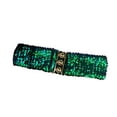 thumbnail image 2 of Kripyery Women Cummerbund Sequins Shiny Wide Good Elasticity Exquisite Buckle Rectangle Bright Color Dress Belt Fashion Accessory, 2 of 7
