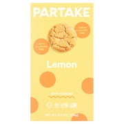 Partake Foods Lemon Soft Cookies, Shelf-Stable, 5.5 oz