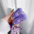 thumbnail image 3 of Pour Étui AirPods Pro - Étui de Protection Souple Mignon Unique avec Chaîne de Poignet pour Étui de Recharge Sans Fil AirPods Compatible avec AirPods pour Filles Ados Enfants, 3 of 8