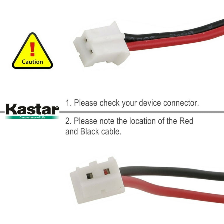 Kastar 2-Pack Battery Replacement for Summer Infant Baby Pixel