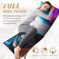 thumbnail image 5 of Lsque Modern Abstract Colorful Skull A Body Pillow Case Cover,Ultra-Soft Microfiber Bed Pillow Cases 20x54 inches,Elegant Bedding,Breathable Durable Pillow Cover with Envelope Closure, 5 of 8