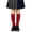 Red, variant on StSilkitty Girl's Knee High Socks Ruffle Solid Color Breathable Dress Socks Lightweight Soft School Uniform Socks