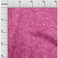 thumbnail image 2 of oneOone Velvet Fuschia Pink Fabric Halloween Diy Clothing Quilting Fabric Print Fabric By Yard 58 Inch Wide, 2 of 4