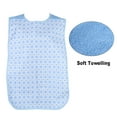 thumbnail image 2 of Domqga Mealtime Bib Extra Large Dining Clothing Washable Waterproof Clothes Protector, Waterproof Bib, Clothes Protector Bib, 2 of 8